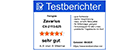testberichter.net: Fernglas mit Eagle-Eye-Technologie, 10x50, BAK4, 2 mm HD-Augenmuscheln